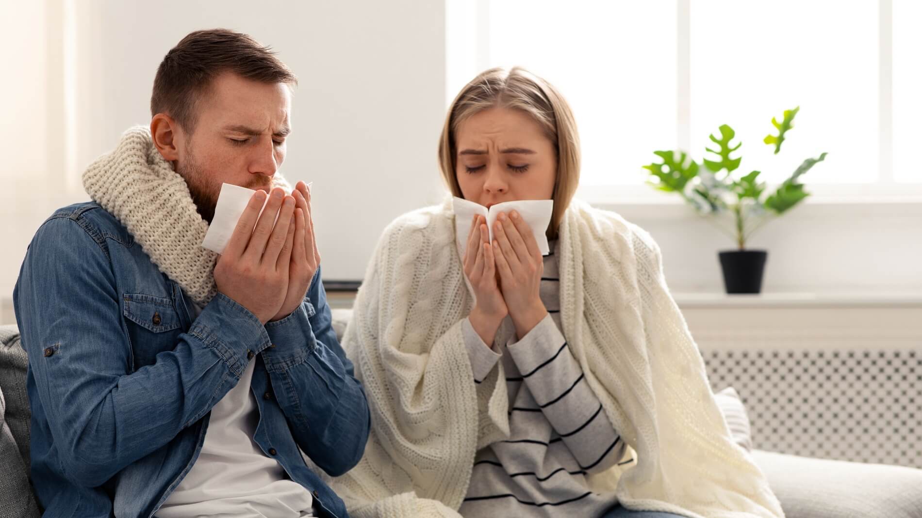 coronavirus infection sick spouses coughing home