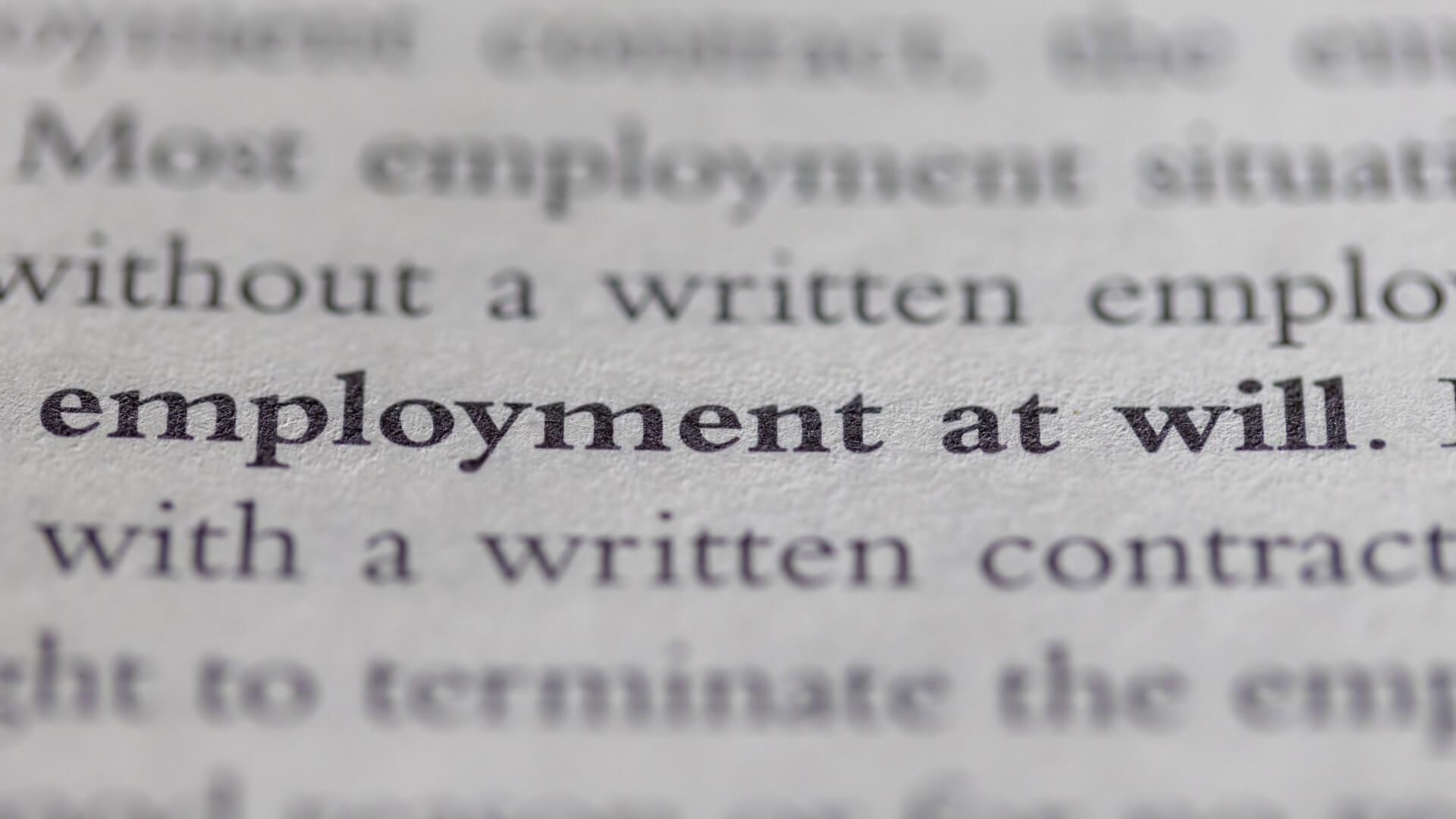 What Rights Does At-Will Employment Give to Employees?